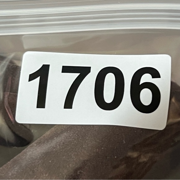 April Cornell Chocolate Brown Genuine Leather Suede Floral Embroidered Jacket M - Picture 16 of 16